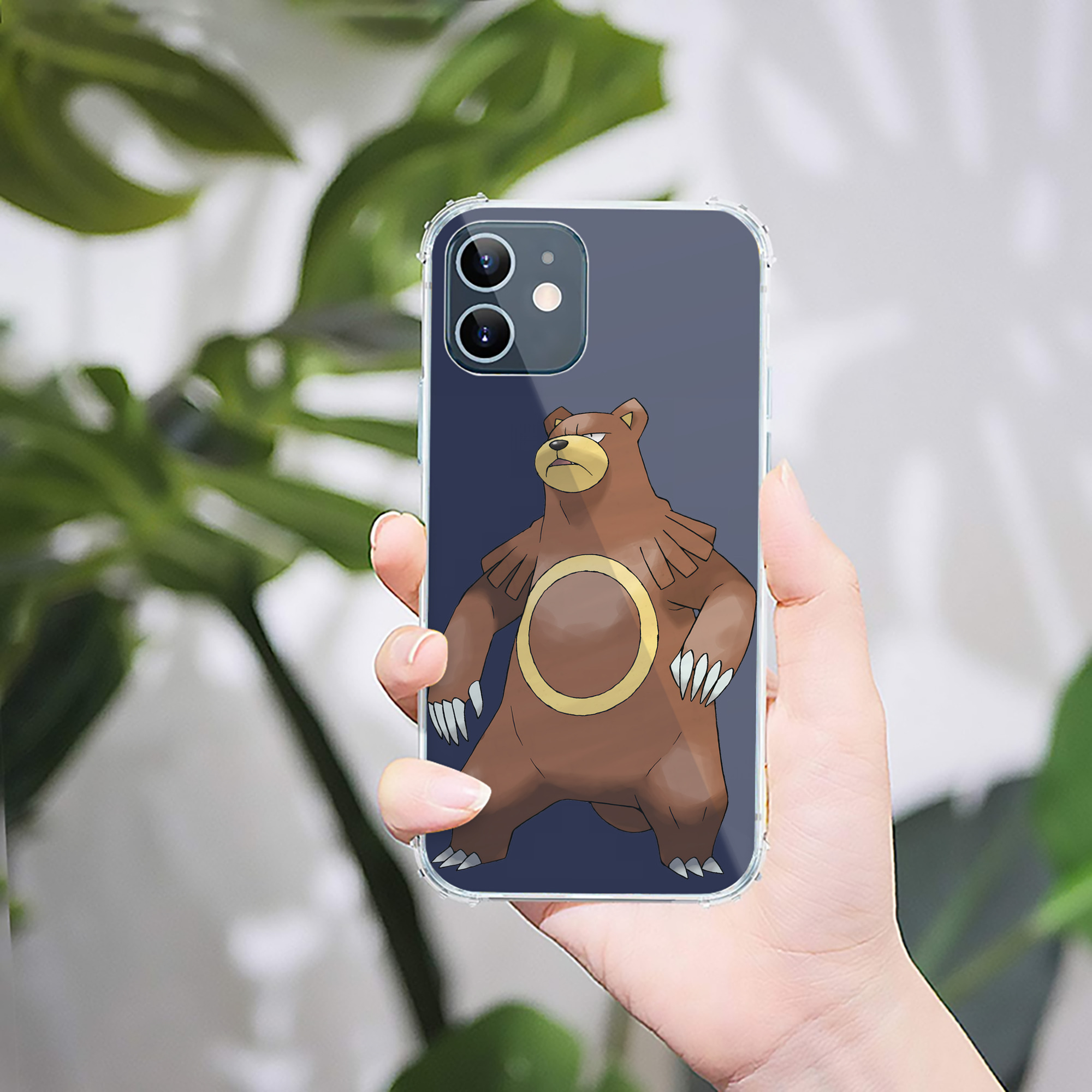 （画像用） ポケットモンスター Pokémon 【iPhone 12シリーズ対応】透明スマホケース（クリアソフトケース）
